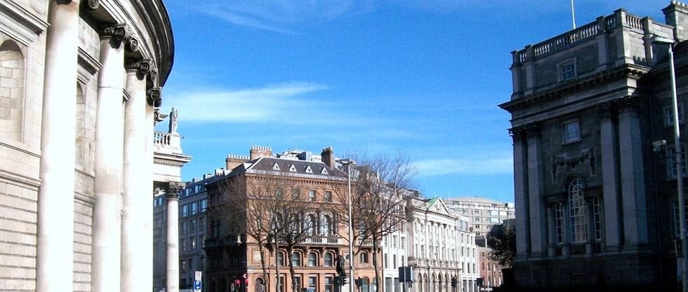 Location of Dublin, College Green