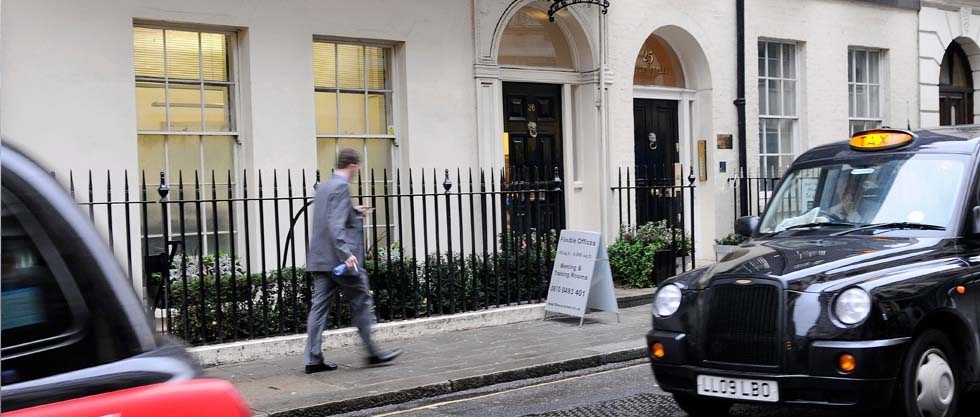 Location of Dover Street