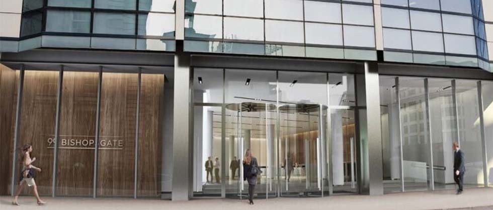 Location of Bishopsgate