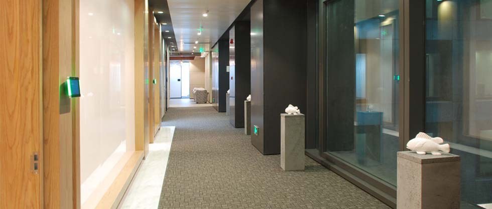 Location of Taiping Finance Tower