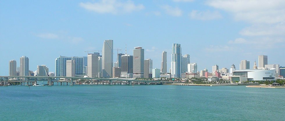 Location of Miami